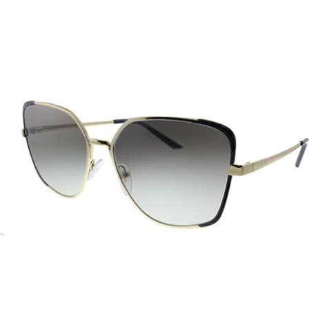 prada 60xs sunglasses|Prada PR 60XS AAV0A7 Pale Gold Black Metal Butterfly .